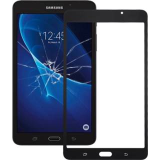 👉 Lens zwart active Mobiel||||Mobiel>Reparatie Voorzijde buitenste glazen voor Galaxy Tab A 7.0 (2016) / T280 (zwart) 6922817586390