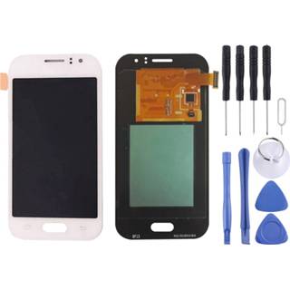 👉 Wit active Mobiel||||Mobiel>Reparatie Origineel LCD-scherm + aanraakscherm voor Galaxy J1 Ace / J110 (wit) 7442935725758