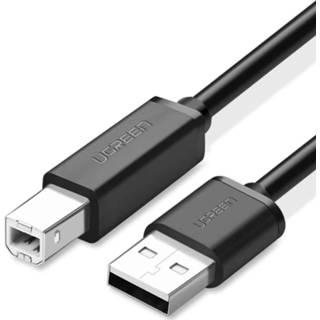 👉 Printerkabel active computer UGREEN USB 2.0 vernikkelde datakabel, voor Canon, Epson, HP, kabellengte: 3m 6922330163344