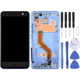 👉 Digitizer blauw active onderdelen Lcd-scherm en volledige montage met frame voor HTC U11 (blauw) 7442935815817