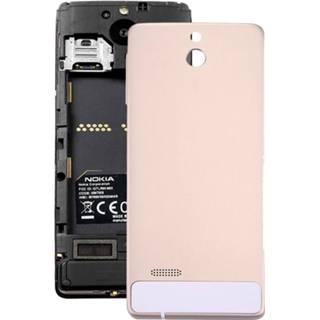 👉 Batterij aluminium goud active onderdelen Originele achterkant voor Nokia 515 (goud) 6922817633261