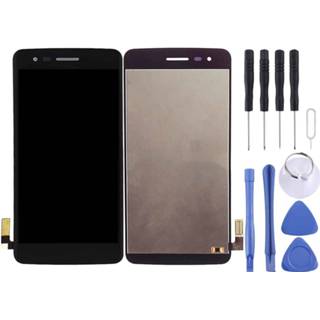 👉 Digitizer zwart active onderdelen Lcd-scherm en Full Assembly voor LG K8 2017 US215 M210 M200N (zwart) 6922321816631