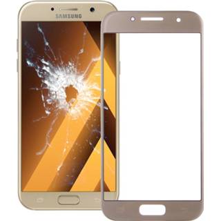 👉 Lens goud active Mobiel||||Mobiel>Reparatie Voorzijde buitenste glazen voor Galaxy A3 (2017) / A320 (goud) 7442935723709