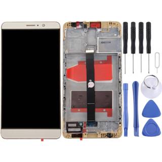 👉 Digitizer goud active onderdelen Huawei Mate 9 LCD-scherm en volledige montage met frame (Champagne goud) 7442935738734