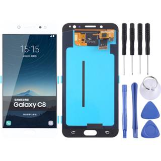 👉 Digitizer active Mobiel||||Mobiel>Reparatie Lcd-scherm en volledige montage (OLED-materiaal) voor Galaxy C8, C710F / DS, C7100 7442935711713