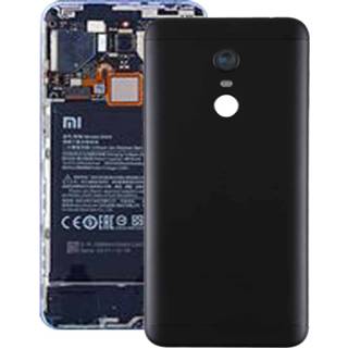 👉 Achterklep zwart active Mobiel||||Mobiel>Reparatie met cameralens en zijtoetsen voor Xiaomi Redmi 5 Plus (zwart) 6922001101613