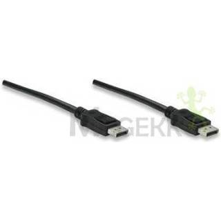 👉 DisplayPort zwart Techly Audio/Video M/M 0.5m Black ICOC DSP-A-005 0,5 m 8051128100143