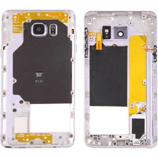👉 Bezel zilver active Mobiel||||Mobiel>Reparatie Middenframe voor Galaxy Note 5 / N9200 (zilver) 6922460077894