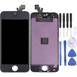 👉 Digitizer zwart active onderdelen Lcd-scherm en volledige montage met frame voor iPhone 5 (zwart) 6922641128728