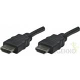 👉 HDMI kabel zwart Techly 25m HDMI-A/HDMI-A Type A (Standaard) 8057685304574