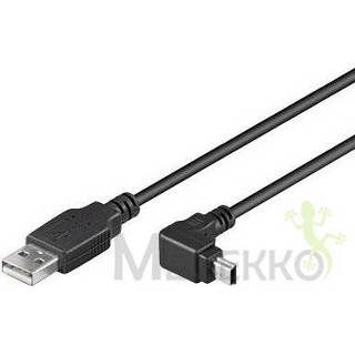 👉 Zwart Techly 1.8m USB - Mini M/M USB-kabel 1,8 m A Mini-USB B 8057685305236