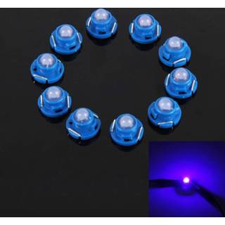 👉 Dashboard blauw active 10 STKS 2 W T4.7 Wedge Instrumentenpaneel LED Licht Gauge Cluster Indicator Lamp (Blauw Licht) 6922555635558