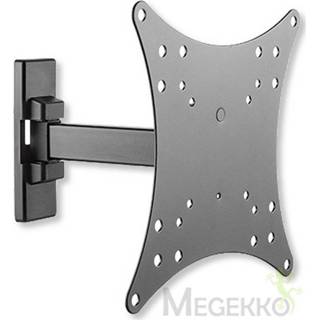 👉 Muursteun zwart Techly ICA-LCD 2901E flat panel muur steun 106,7 cm (42