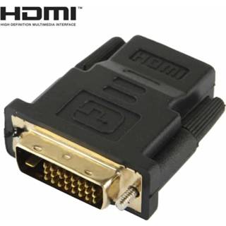 Monitor active computer DVI-D 24 + 1 Pin Male naar HDMI 19 Female Adapter voor / HDTV 6922293353189