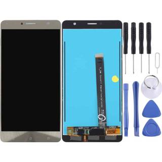 👉 Digitizer goud active onderdelen Lcd-scherm en Volledige montage voor Asus ZenFone 3 Deluxe / ZS550KL Z01FD (goud) 6922083767943