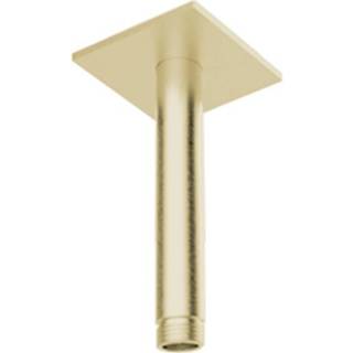 👉 Rozet messing goud rond Living Spa Plafonduitloop Herzbach PVD-Coating 10 cm Vierkant 4039139274415