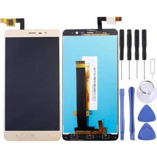 👉 Digitizer goud active Mobiel||||Mobiel>Reparatie Lcd-scherm en Full Assembly voor Xiaomi Redmi Note 3 (goud) 6922898109907