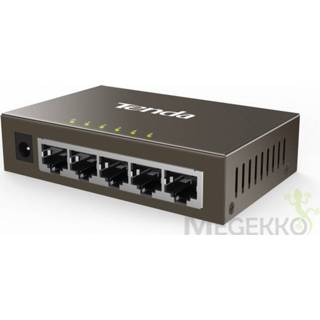 Netwerk-switch grijs Tenda TEG1005D Gigabit Ethernet (10/100/1000) 6932849431261