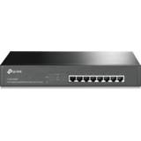 👉 Switch zwart TP-LINK 8 Port Gigabit PoE Unmanaged Ethernet (10/100/1000) Power over 6935364086770
