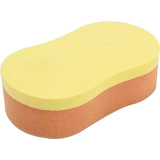 👉 Oranje wax active Car Sponge 8- Word Shape High-density Waxing (oranje) 7442935220215