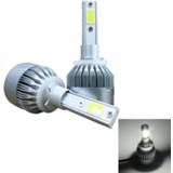 👉 Wit active 2 STKS C9 880/881 18 W 1800LM 6000 K Waterdichte IP68 Auto LED Koplamp met COB Lampen, DC 9-36 V (Wit Licht) 6922443784979