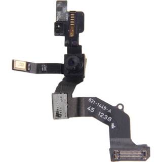 👉 Zwart active onderdelen Originele camera aan de voorkant met sensor-flexkabel voor iPhone 5 (zwart) 6922049525273