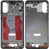 👉 Bezel grijs active onderdelen Frontbehuizing LCD Frame voor Huawei P20 Pro (grijs) 6922065012573