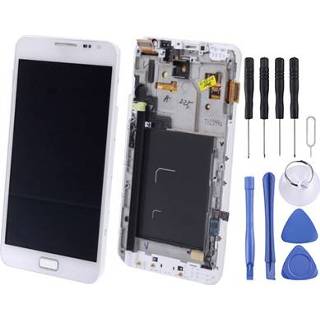 👉 Wit active Mobiel||||Mobiel>Reparatie Origineel LCD-scherm + aanraakscherm met frame voor Galaxy Note / i9220 N7000 (wit) 6922603664035