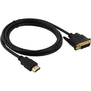 👉 Active computer mannen 1,8 m HDMI (Type-A) male naar DVI 24 + 1-pins mannelijke adapater-kabel 6922997027904