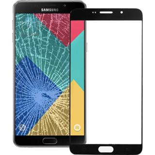 👉 Lens zwart active Mobiel||||Mobiel>Reparatie Voorzijde buitenste glazen voor Galaxy A9 (2016) / A900 (zwart) 6922741580853