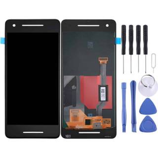 👉 Digitizer zwart active onderdelen Lcd-scherm en Full Assembly voor Google Pixel 2 (zwart) 6922578224487