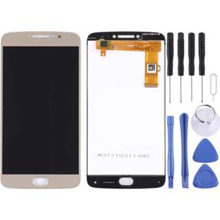 👉 Digitizer goud active onderdelen Lcd-scherm en Full Assembly voor Motorola Moto E4 Plus (goud) 7442935830865