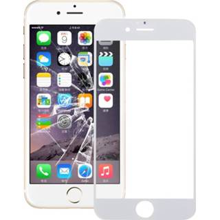 👉 Lens wit active onderdelen Voorzijde buitenste glazen voor iPhone 6s Plus (wit) 7442935626673