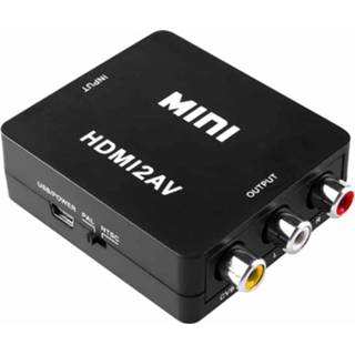 👉 Active computer VK-126 Mini HD HDMI naar AV / CVBS Video Converter Adapter 6922412657686