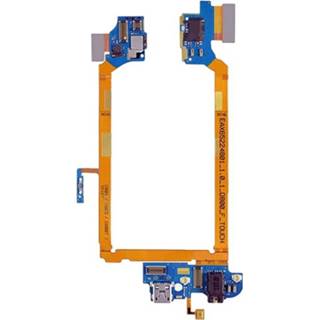 👉 Active onderdelen USB-poort Opladen Poort Flexkabel&Oortelefoon Audio-aansluiting Flexkabel&microfoon Flexkabel voor LG G2 / D800 D801 D803 D800T 6922964288376