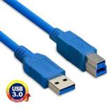 👉 Verlengstuk active computer mannen USB 3.0 A Mannelijk naar B / Gegevensoverdracht Printerkabel, Lengte: 1.5m 6922028287444