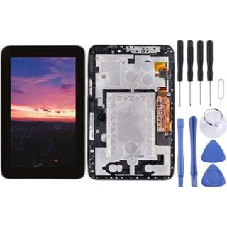 👉 Digitizer zwart active onderdelen Lcd-scherm en volledige montage met frame voor Lenovo Idea Tab A2107 (zwart) 6922124534282