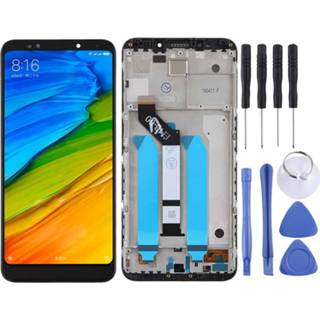 👉 Digitizer zwart active Mobiel||||Mobiel>Reparatie Lcd-scherm en volledige montage met frame voor Xiaomi Redmi 5 Plus (zwart) 6922660779383