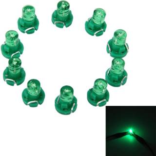 👉 Dashboard groen active 10 STKS 2 W T3 Wedge Instrumentenpaneel LED Licht Gauge Cluster Indicator Lamp (Groen Licht) 6922887457217