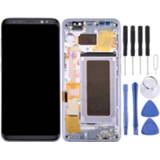 👉 Grijs active Mobiel||||Mobiel>Reparatie Origineel LCD-scherm + Aanraakscherm met Frame voor Galaxy S8 / G950 G950F G950FD G950U G950A G950P G950T G950V G950R4 G950W G9500 (Orchid Grey)