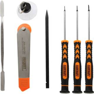 👉 Schroevendraaier active Mobiel||||Mobiel>Reparatie JM-i82 7 in 1 Professionele Set Spudger Prying Opening Tool Kit voor mobiele telefoon / tablets Reparatie 6922423652588