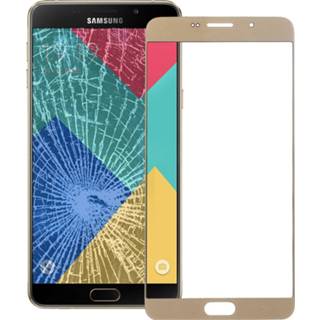 👉 Lens active Mobiel||||Mobiel>Reparatie Voorzijde buitenste glazen voor Galaxy A9 (2016) / A900 (Golden) 7442935685663