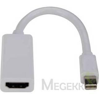 DisplayPort Mini Naar Hdmi Adapter - 17 cm M/v 5410329617097