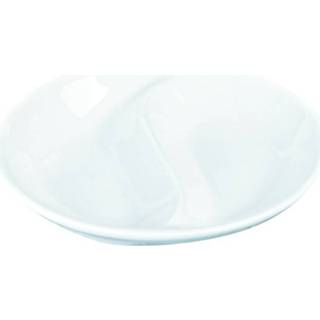 Bord wit Gescheiden Saus - White Series 9.5cm 8717591390695