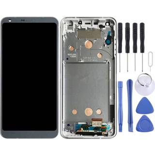 👉 Digitizer platina active onderdelen Lcd-scherm en volledige montage met frame voor LG G6 / H870 H870DS H872 LS993 VS998 US997 (platina) 7442935791722