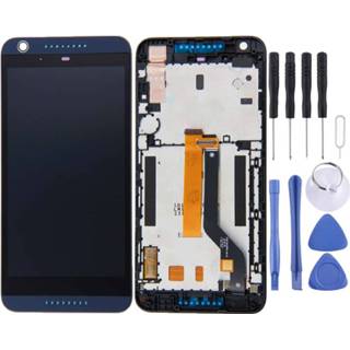 👉 Digitizer blauw active onderdelen Lcd-scherm en volledige montage met frame voor HTC Desire 626 (donkerblauw) 6922950197811