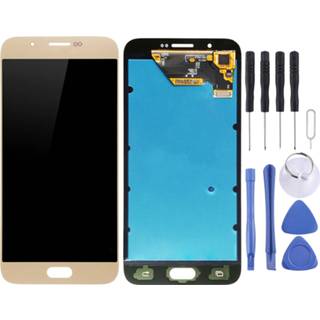 👉 Goud active Mobiel||||Mobiel>Reparatie Origineel LCD-scherm + aanraakscherm voor Galaxy A8 / A8000 (goud) 6922860607332