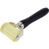 👉 Raamfolie geel zwart rubber active Auto Lichaamsoppervlak Roller Schraper Sticker Tool met Wikkelen Handvat (Big Size) 7442935221267
