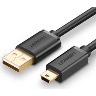 👉 Oplaadkabel active computer Ugreen 1m Mini USB naar vergulde connector Snelle gegevens / voor MP3, MP4, auto DVR, camera, PSP 6922948370899