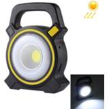 👉 Campinglamp wit active W815-1 10W zonne-oplaadbare licht COB LED-werklamp, Handheld Camping Lamp met zonnepaneel 6922138943612